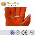 Guantes de trabajo de soldadura guantes de trabajo de cuero